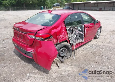 2020 Toyota Corolla Le from USA, damaged, VIN JTDEPRAE4LJ034201